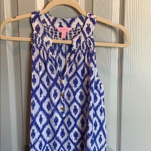 Lilly silk tank top